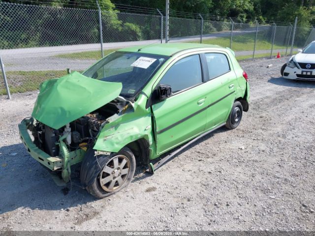 2014 MITSUBISHI MIRAGE ML32A4HJ8EH021734 Photo 1