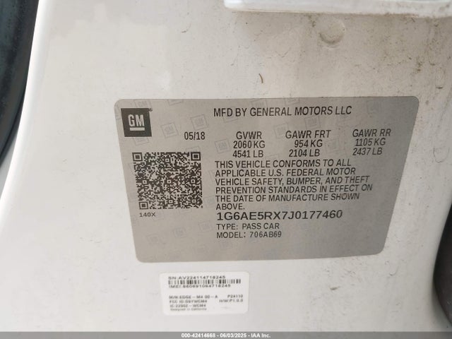 2018 CADILLAC ATS 1G6AE5RX7J0177460 Photo 8