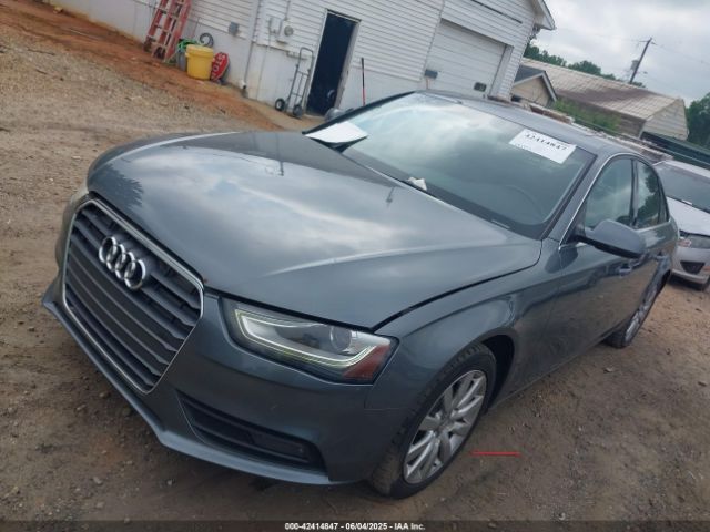 2013 AUDI A4 WAUAFAFL9DN010719 Photo 1
