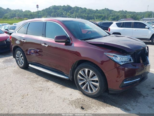 2014 ACURA MDX 5FRYD4H44EB023715 Photo 0
