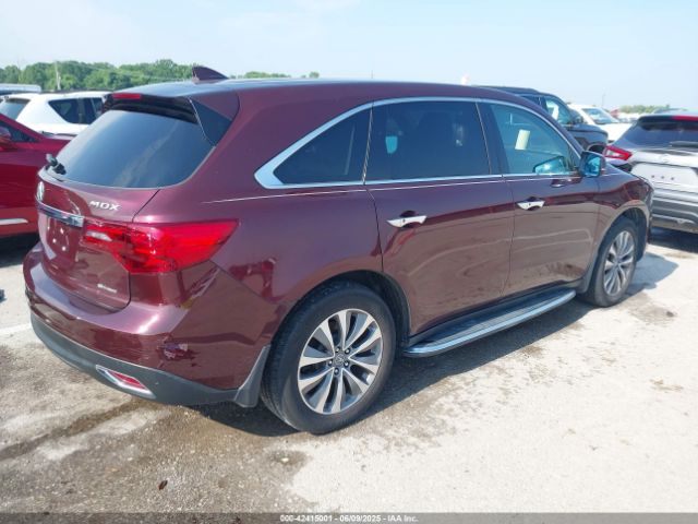 2014 ACURA MDX 5FRYD4H44EB023715 Photo 3