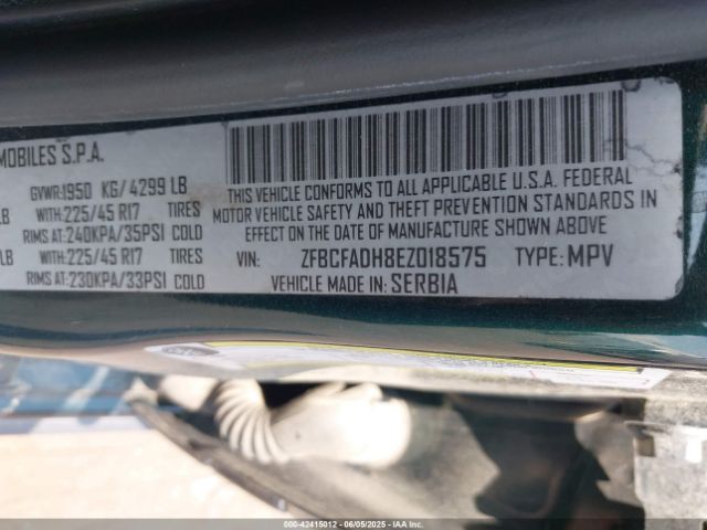 2014 FIAT 500L ZFBCFADH8EZ018575 Photo 8