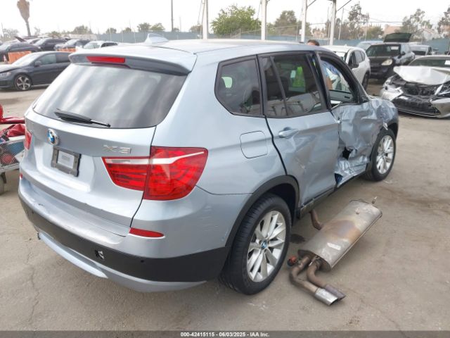 2014 BMW X3 5UXWX9C52E0D09978 Photo 3