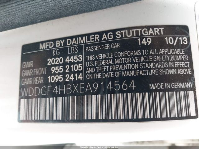 2014 MERCEDES-BENZ C 250 WDDGF4HBXEA914564 Photo 8