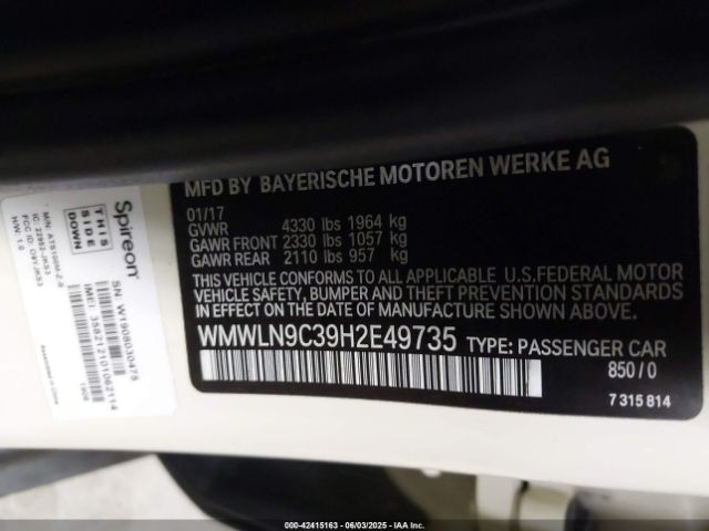 2017 MINI CLUBMAN WMWLN9C39H2E49735 Photo 8