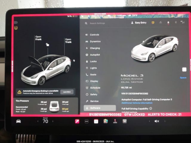 2021 TESLA MODEL 3 5YJ3E1EB9MF903382 Photo 6