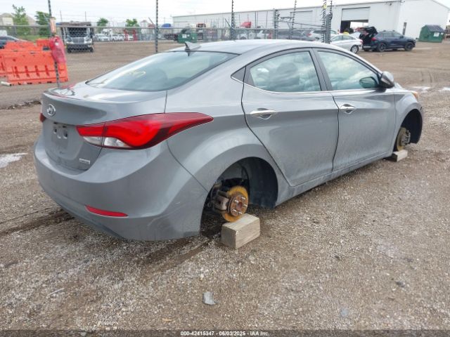 5NPDH4AE9EH481095 Hyundai Elantra Limited