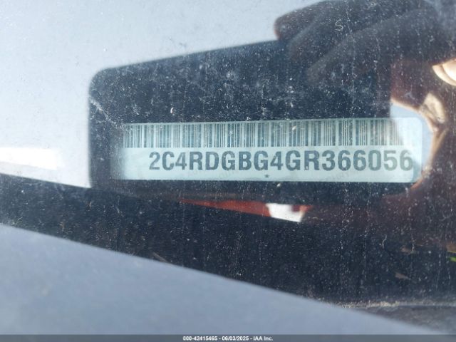 2C4RDGBG4GR366056 Dodge Grand Caravan Se