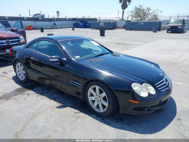 2003 MERCEDES-BENZ SL 500 WDBSK75F23F015866