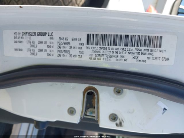 2012 RAM 1500 1C6RD7FT7CS167459 Photo 8