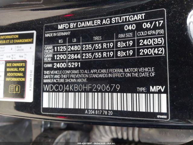 2017 MERCEDES-BENZ GLC 300 COUPE WDC0J4KB0HF290679 Photo 8
