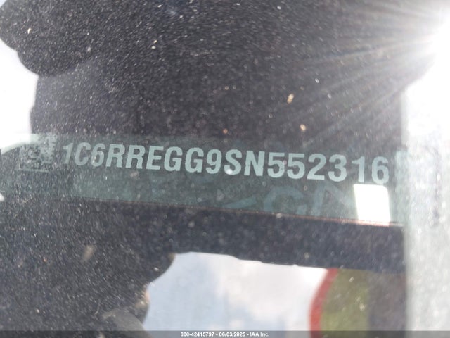 1C6RREGG9SN552316 RAM 2025