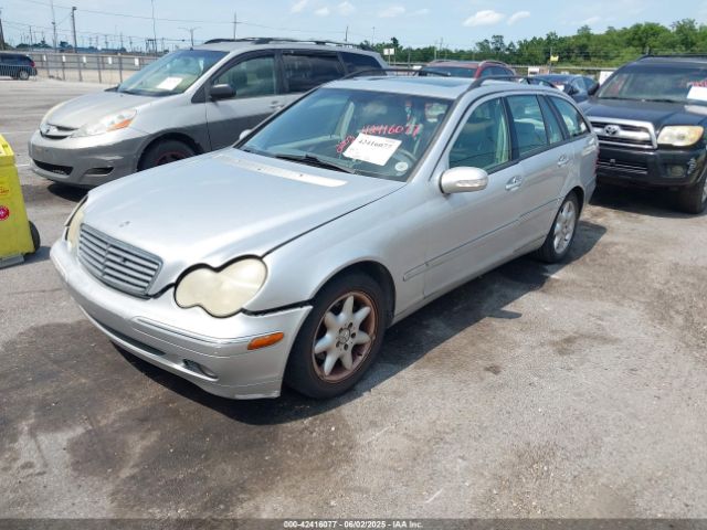 2003 MERCEDES-BENZ C 240 WDBRH61J03F325869 Photo 1
