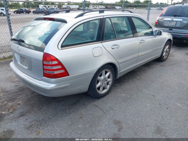 2003 MERCEDES-BENZ C 240 WDBRH61J03F325869 Photo 3