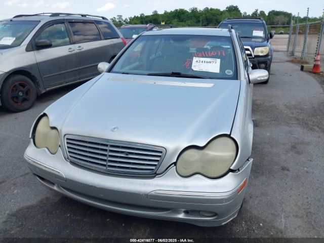 2003 MERCEDES-BENZ C 240 WDBRH61J03F325869 Photo 5