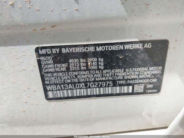 WBA13AL0XL7G27975 BMW M235i Gran Coupe Xdrive