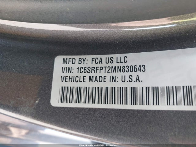 RAM 1500 2021 1C6SRFPT2MN830643 Image 9