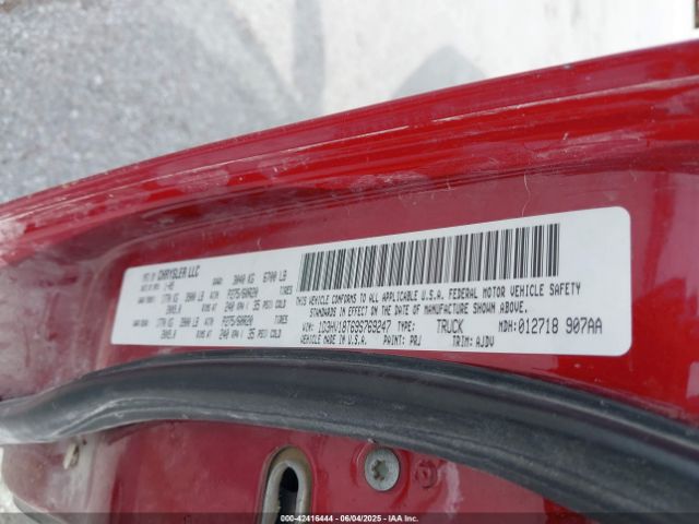 2009 DODGE RAM 1500 1D3HV18T69S769247 Photo 8