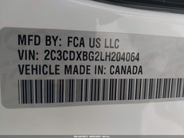 2020 DODGE CHARGER 2C3CDXBG2LH204064 Photo 8