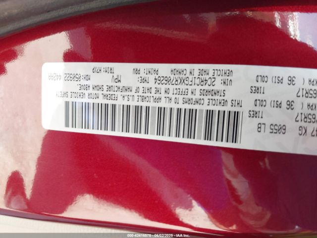 2019 CHRYSLER PACIFICA 2C4RC1FGXKR706264 Photo 8