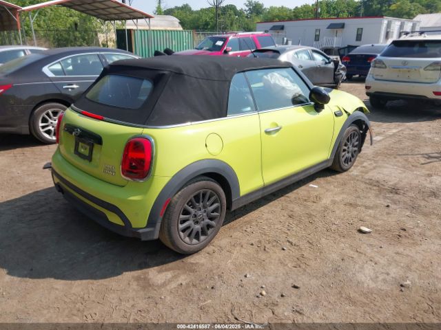 2022 MINI CONVERTIBLE WMW23DL04N3N69911 Photo 3