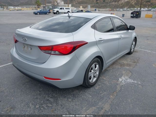 5NPDH4AE4EH526511 Hyundai ELANTRA SE