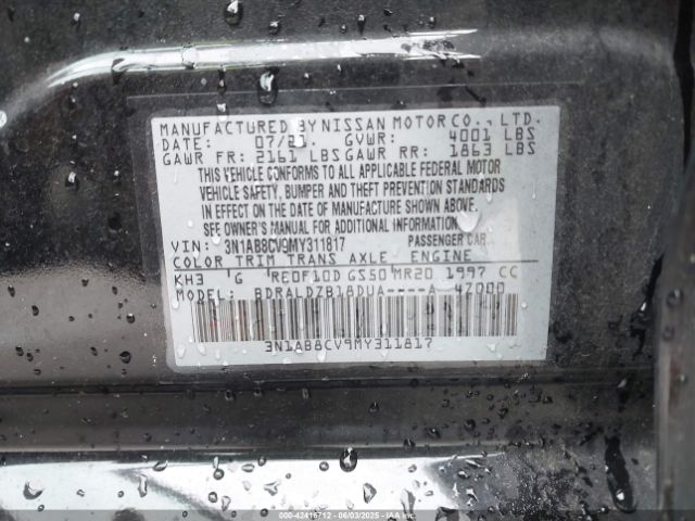 2021 NISSAN SENTRA 3N1AB8CV9MY311817 Photo 8