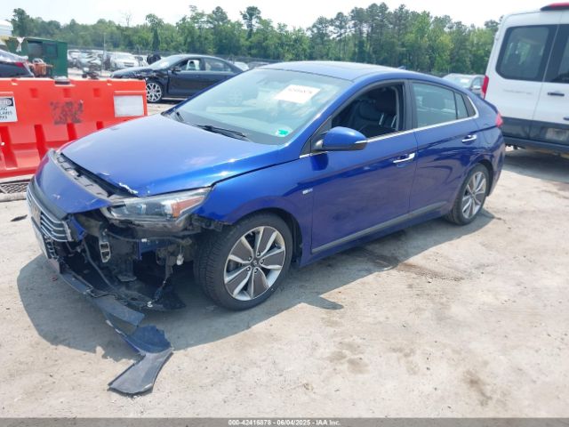2019 HYUNDAI IONIQ HYBRID KMHC05LC2KU138551 Photo 1