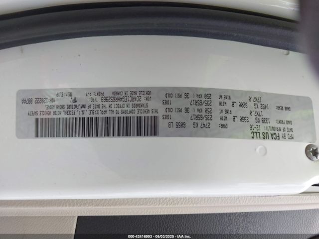 2017 CHRYSLER PACIFICA 2C4RC1EG4HR652969 Photo 8