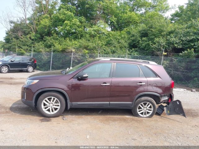 5XYKT4A68FG581759 KIA SORENTO LX