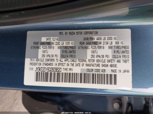 JM3KE2DY6G0609620 Mazda py