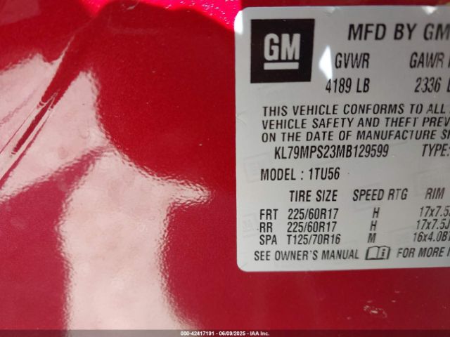 2021 CHEVROLET TRAILBLAZER KL79MPS23MB129599 Photo 8