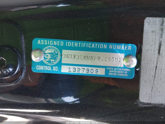 Chevrolet ls3 - aluminum, ho 2015 2G1FJ1EW8F9156501 Image 9