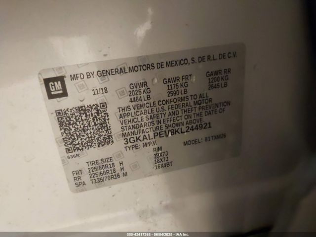 2019 GMC TERRAIN 3GKALPEV8KL244921 Photo 8