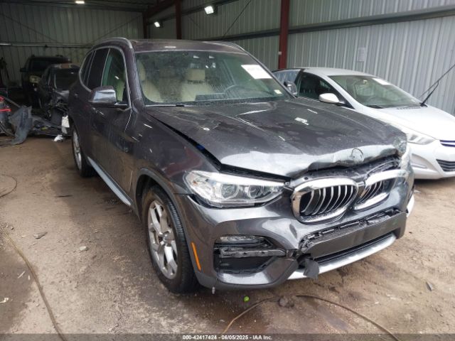 2021 BMW X3 5UXTY3C05M9H65825