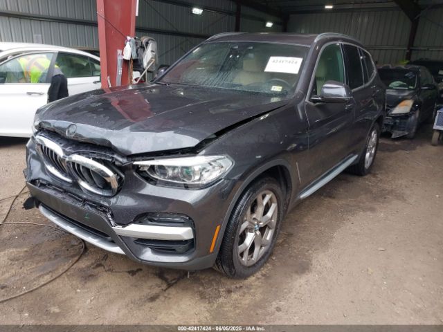 2021 BMW X3 5UXTY3C05M9H65825 Photo 1