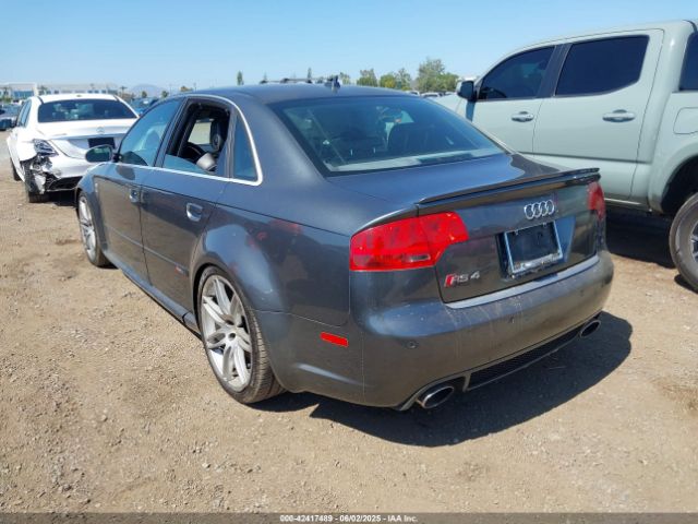 2007 AUDI RS 4 WUARU98E67N903933 Photo 2