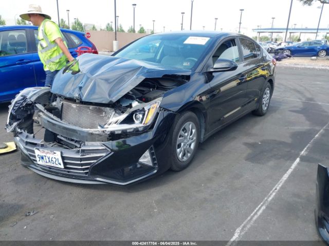 2019 HYUNDAI ELANTRA KMHD74LF8KU761788 Photo 1