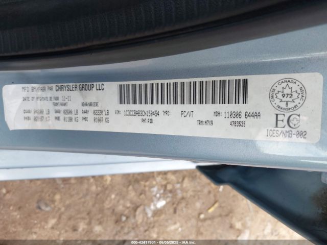 2012 CHRYSLER 200 1C3CCBAB3CN150454 Photo 8
