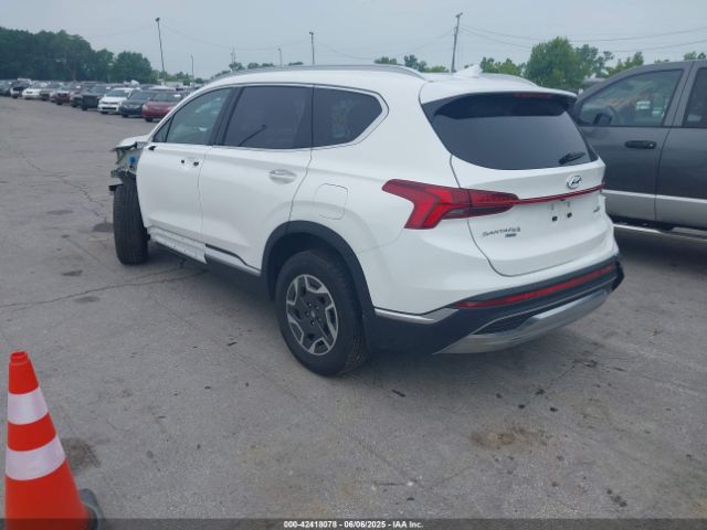 2022 HYUNDAI SANTA FE HYBRID KM8S2DA16NU041259 Photo 2