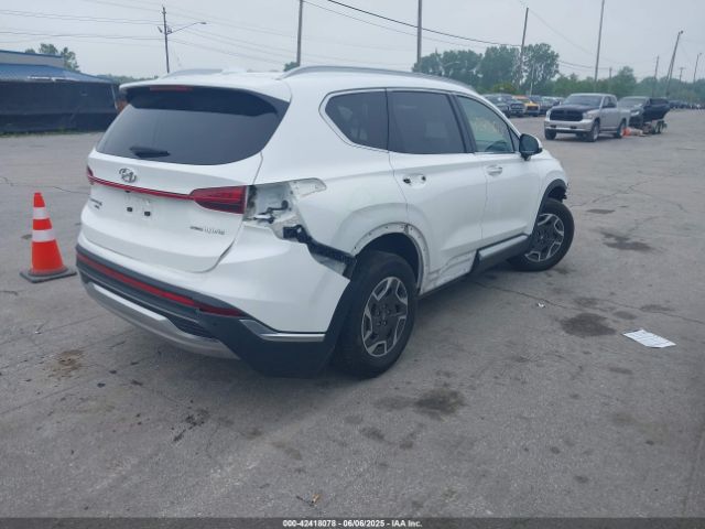 2022 HYUNDAI SANTA FE HYBRID KM8S2DA16NU041259 Photo 3