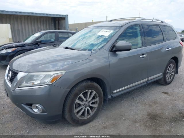 5N1AR2MMXFC637922 Nissan Pathfinder Sl