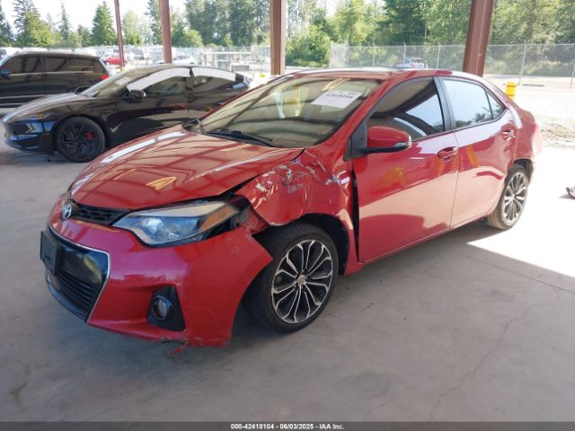 2T1BURHE7EC031664 Toyota Corolla S Premium