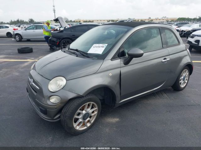 2012 FIAT 500C 3C3CFFDR8CT385827 Photo 1