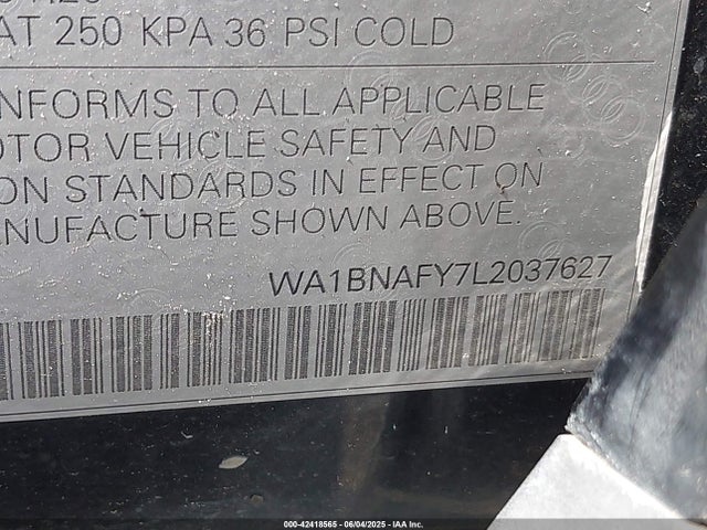 2020 AUDI Q5 WA1BNAFY7L2037627 Photo 8