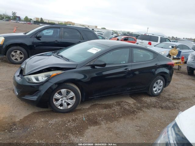 5NPDH4AE8GH754384 Hyundai ELANTRA SE