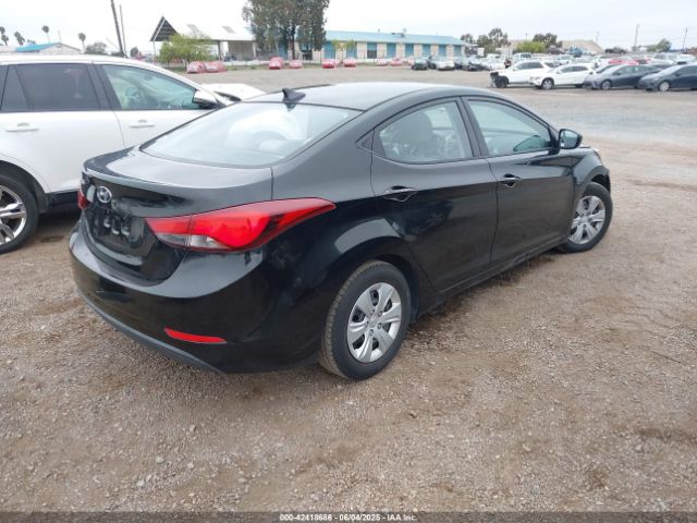 5NPDH4AE8GH754384 Hyundai ELANTRA SE