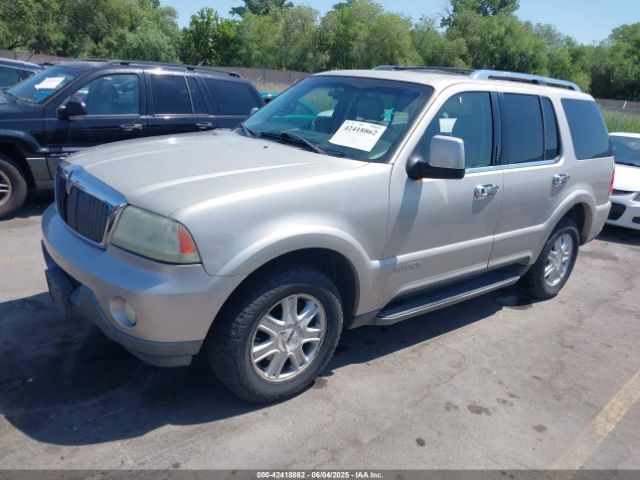 2004 LINCOLN AVIATOR 5LMEU88H24ZJ09492 Photo 1