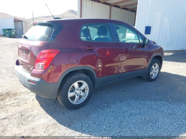 3GNCJNSBXGL158159 Chevrolet TRAX LS