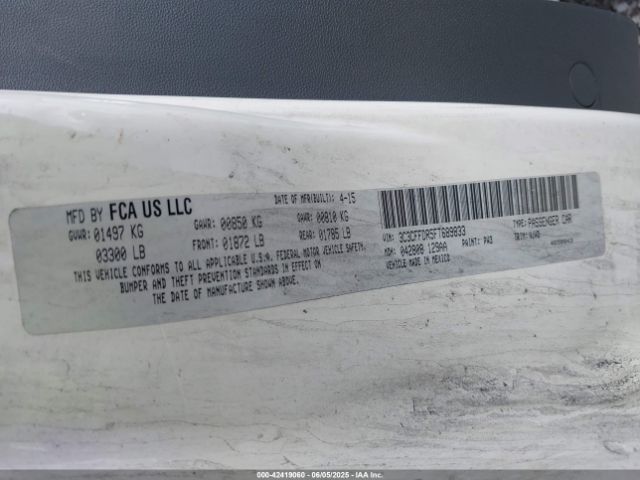 2015 FIAT 500C 3C3CFFDR5FT689833 Photo 8